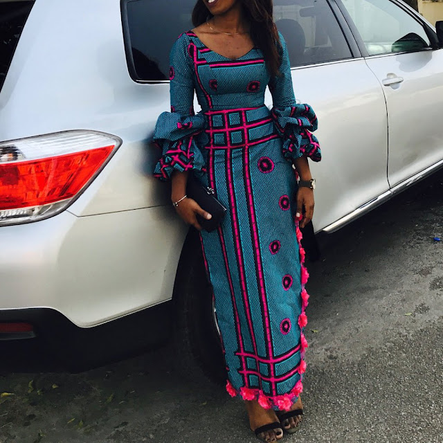Latest ankara styles for slim ladies discount
